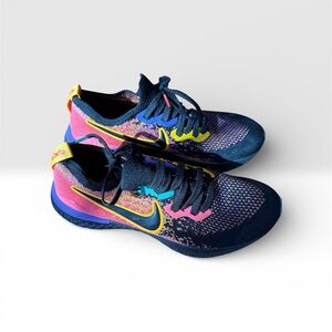Nike Black, multi color Athletic Shoes